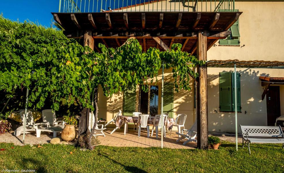 Gîte Chez Tante Jeanne-Terrasse couverte-Nice-Gîtes de France des Alpes-Maritimes