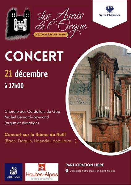 Concerto d'organo nella Collegiata_Briançon - © @lesamisdel'orgue
