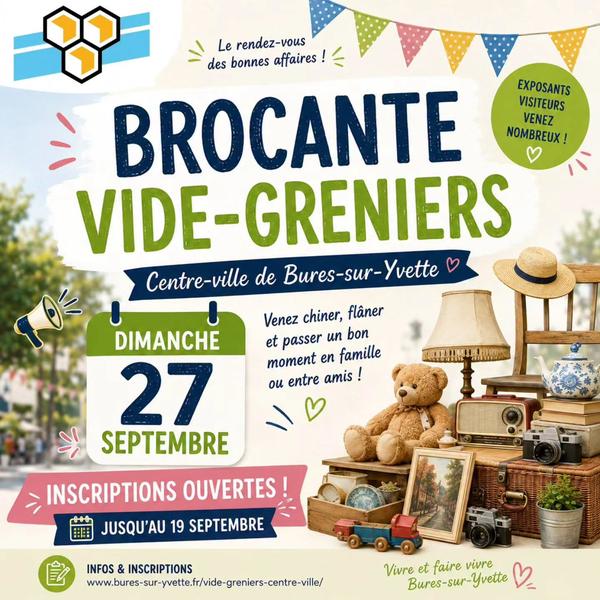 Brocante - Vide grenier - Bures-sur-Yvette_Bures-sur-Yvette