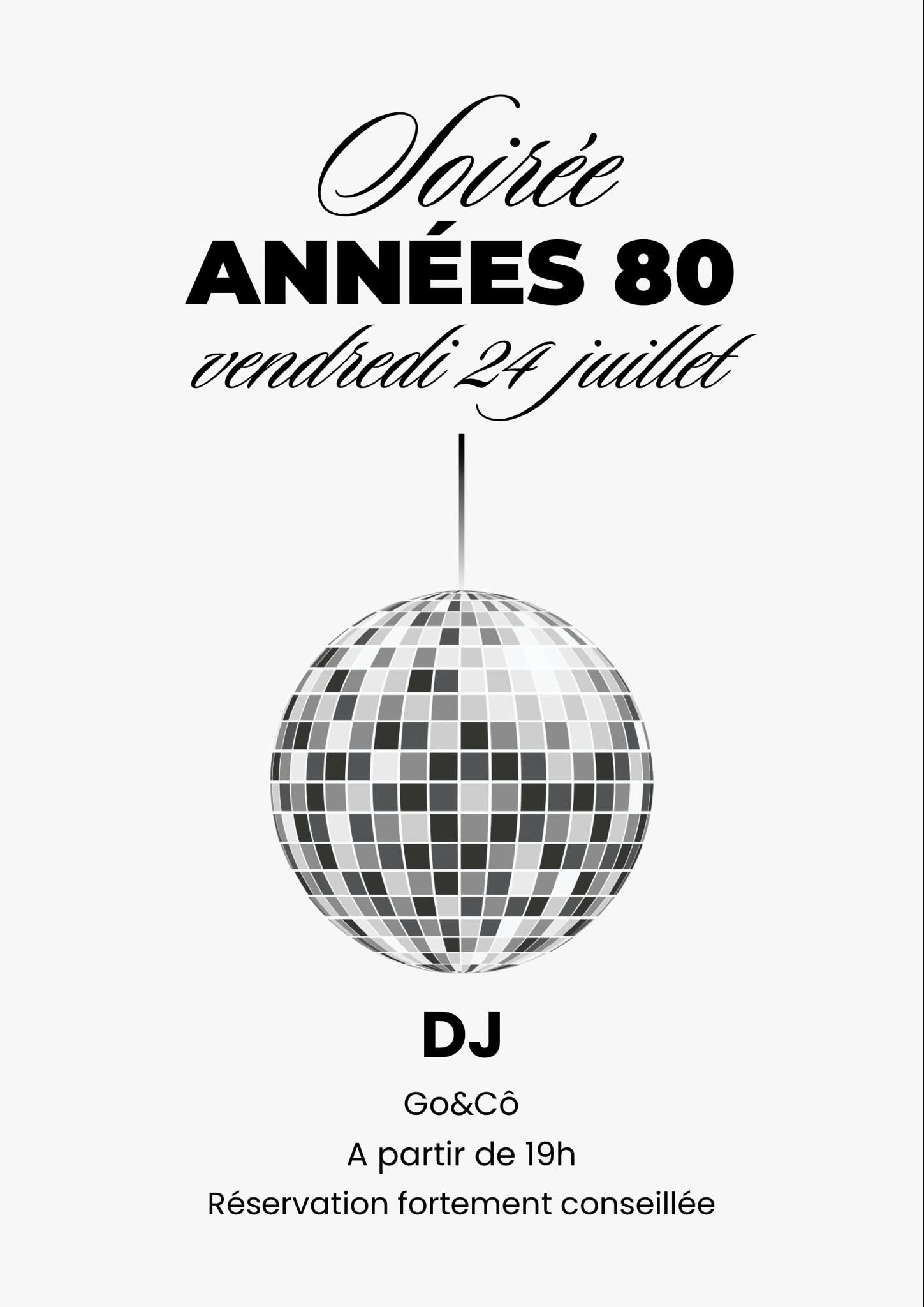 Soirée années 80