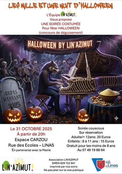 Lin’Halloween - soirée dansante 