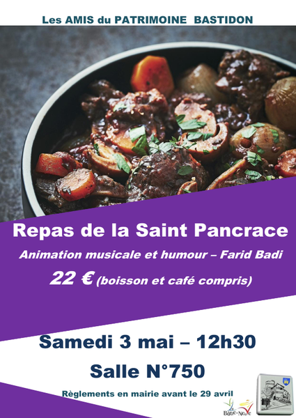Repas de la Saint Pancrace_La Bâtie-Neuve - © Mairie de la Bâtie Neuve