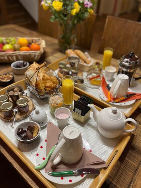 Petit déjeuner en chambre