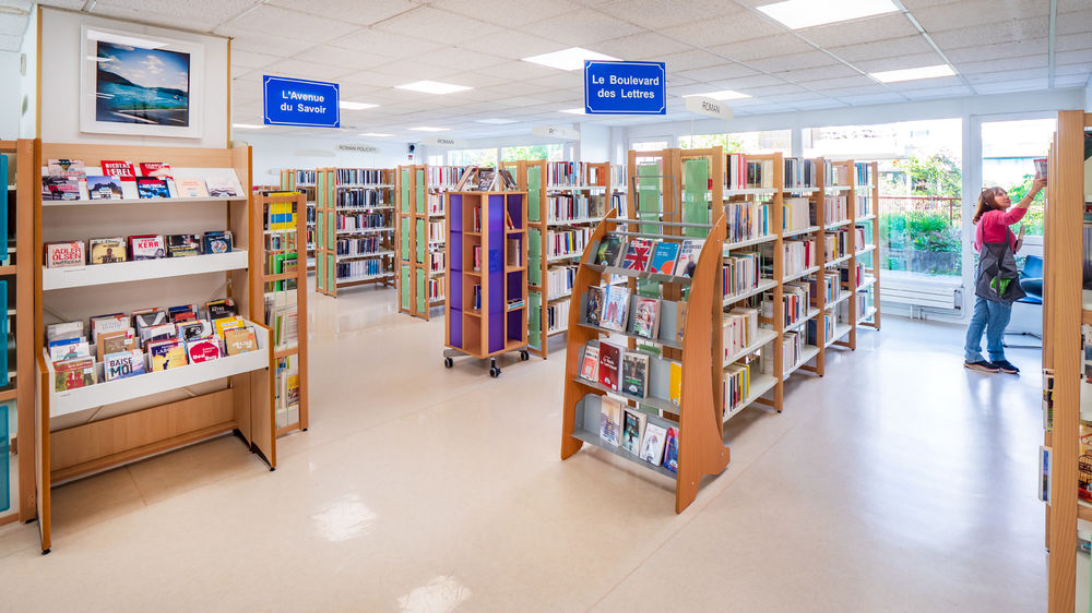 Médiathèque Novel - Secteur adulte