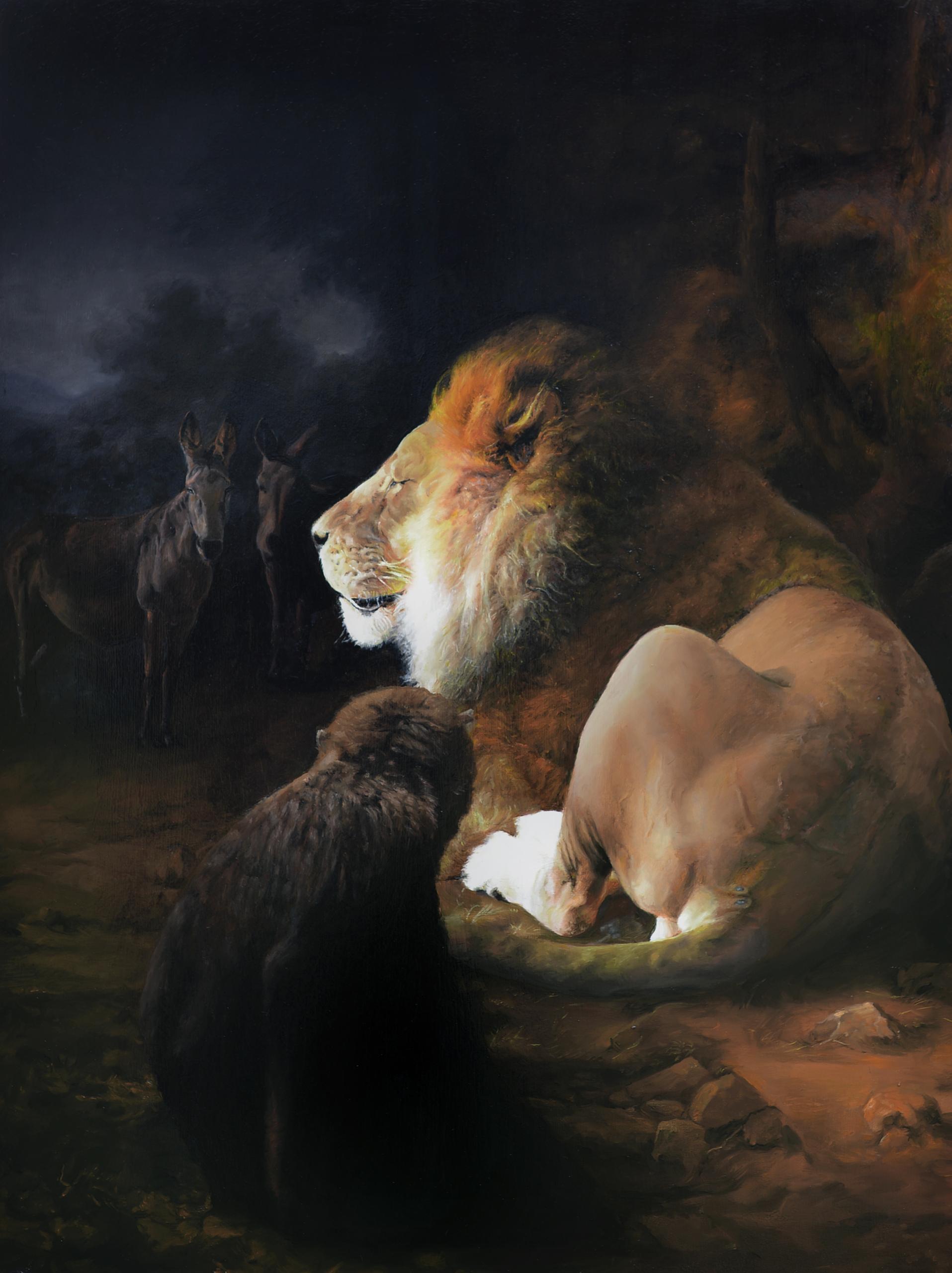 Exposition l Les fables de La Fontaine par Bonsard