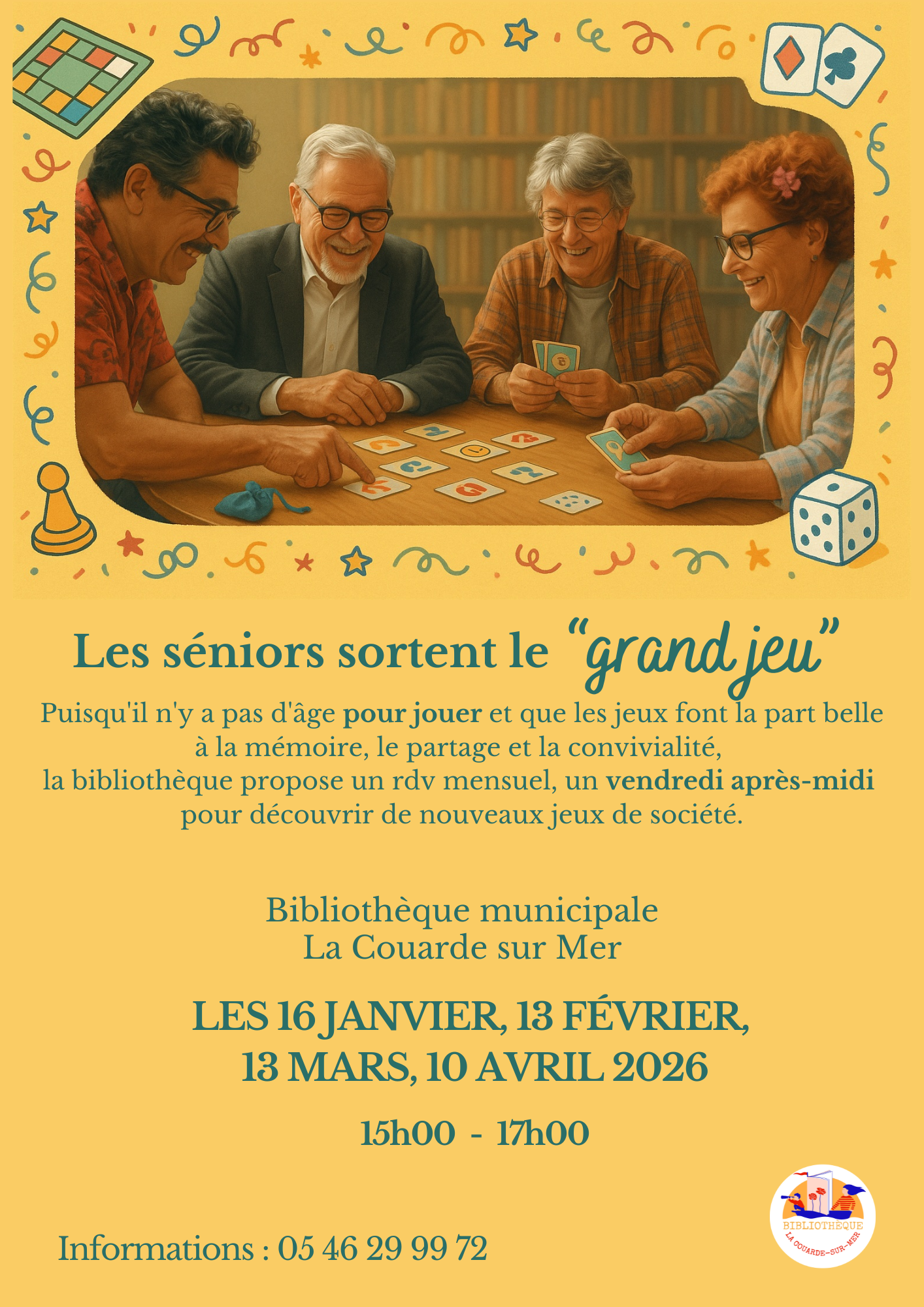 Les séniors sortent le grand jeu!