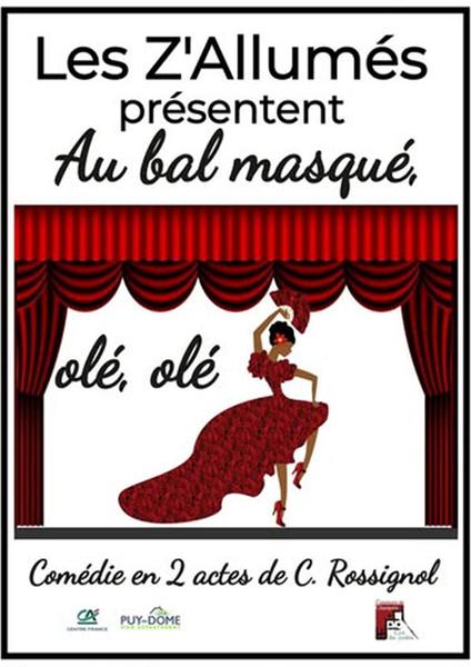 Théâtre : Au bal masqué par les Z'Allumés de Champeix