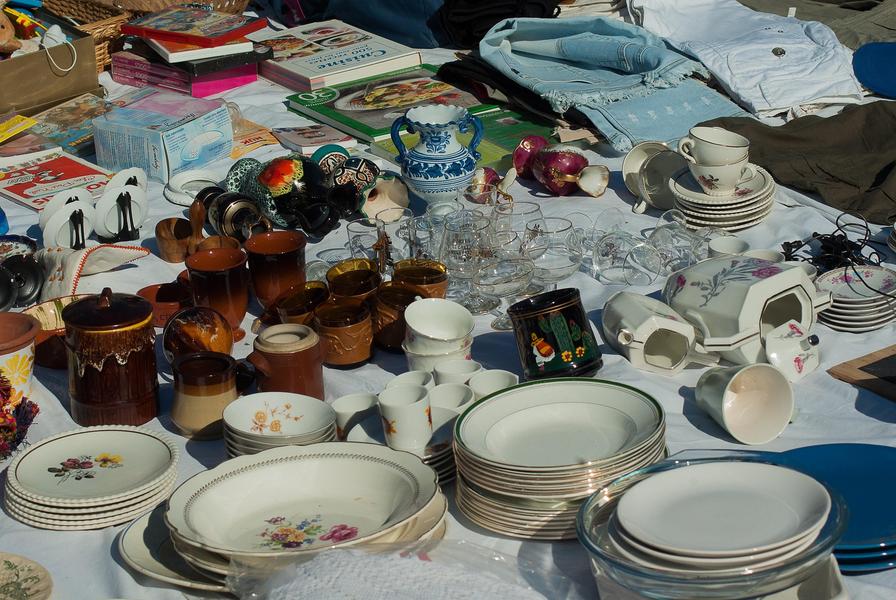 Brocante place Chavanelle_Saint-Étienne