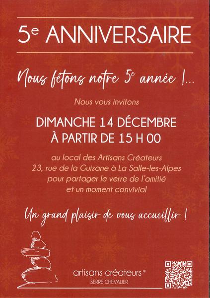 Les artisans créateurs de Serre Chevalier fêtent leur 5ème anniversaire_La Salle-les-Alpes - © @artisanscreateurs