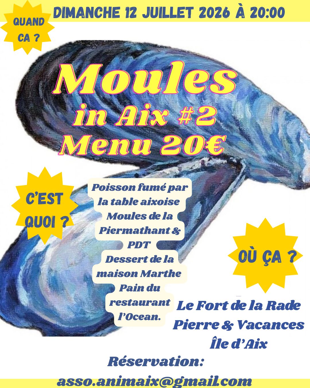 Moules in Aix