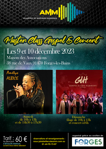 STAGE IMMERSIF DE CHANT GOSPEL