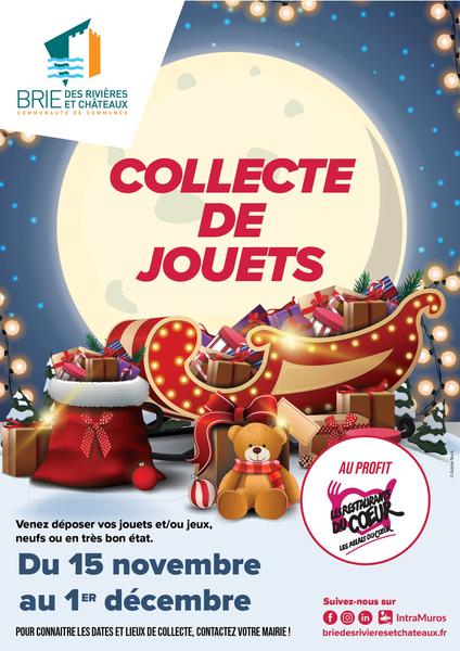 Collecte de Jouets sur le territoire de la CCBRC