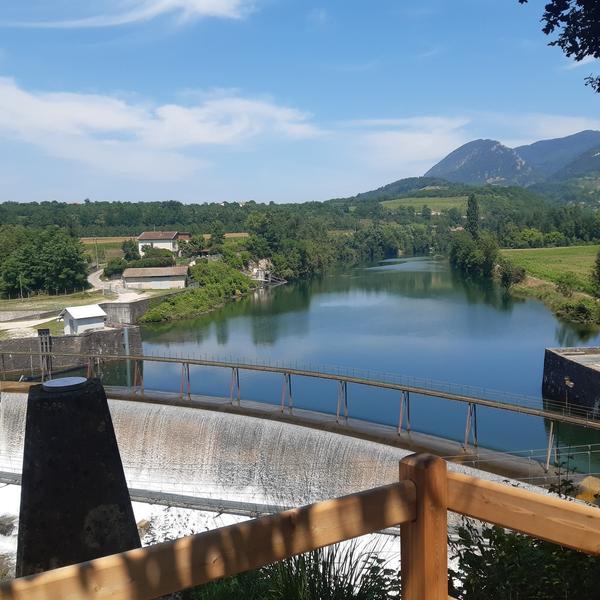 Sentier Au fil de la Bourne_De Saint-Nazaire-en-Royans à Rencurel