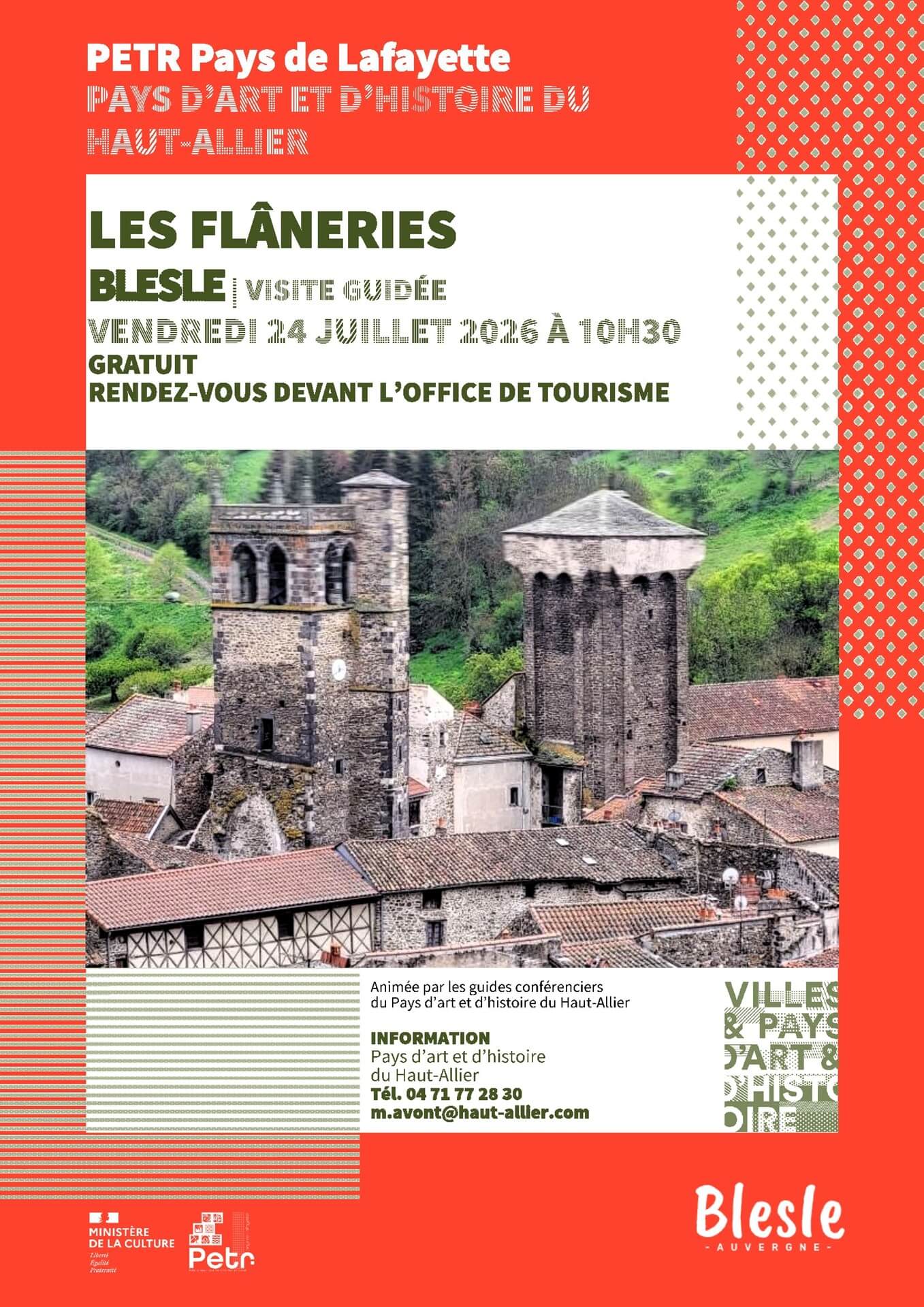 Flânerie à Blesle