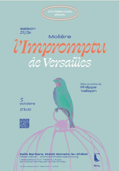 L'IMPROMPTU DE VERSAILLES - MOLIERE 
