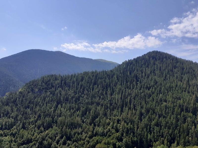 Gîte Le Génépi-Vue depuis le Gîte-Roubion-Gîtes de France des Alpes-Maritimes