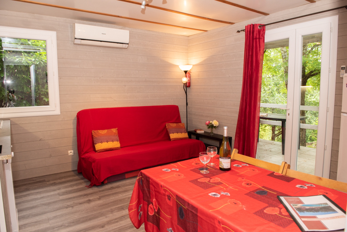 Gite vue de l'intérieur