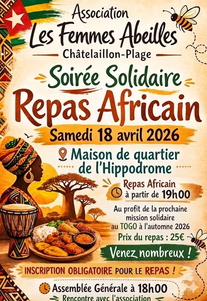 Soirée solidaire africaine
