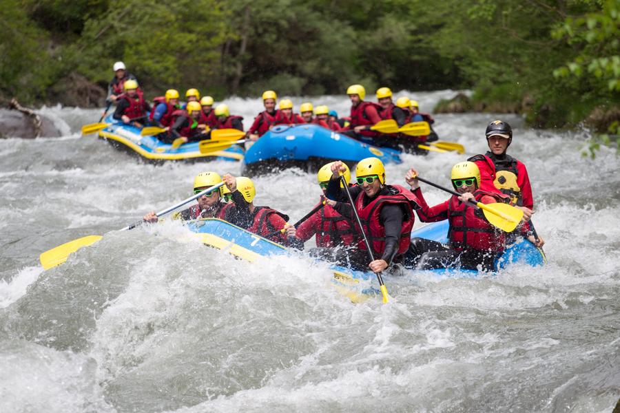 Rafting sur L'Isère