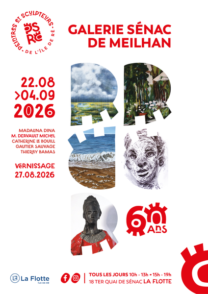 Exposition M. Dina, M. Dervault Michel, C. Le Bouill, G. Sauvage et T. Bamas