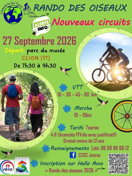 Rando des oiseaux