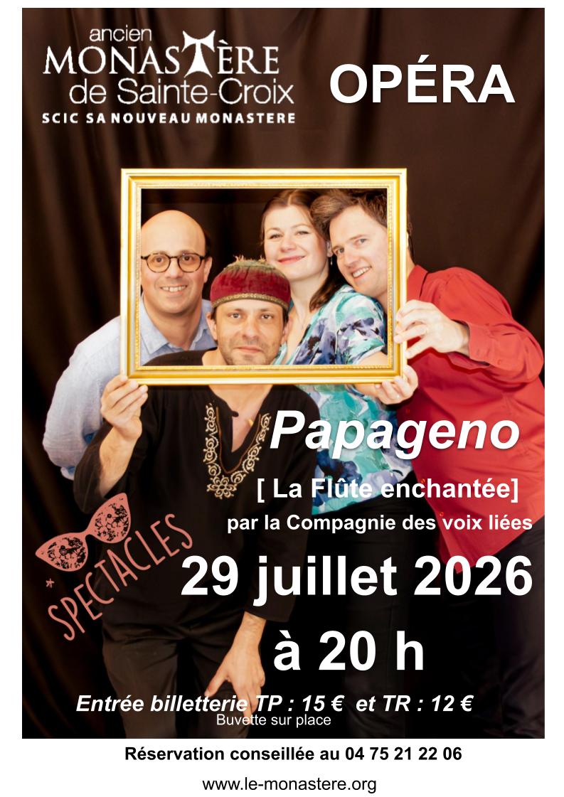 OPERA - Papageno - La flûte enchantée