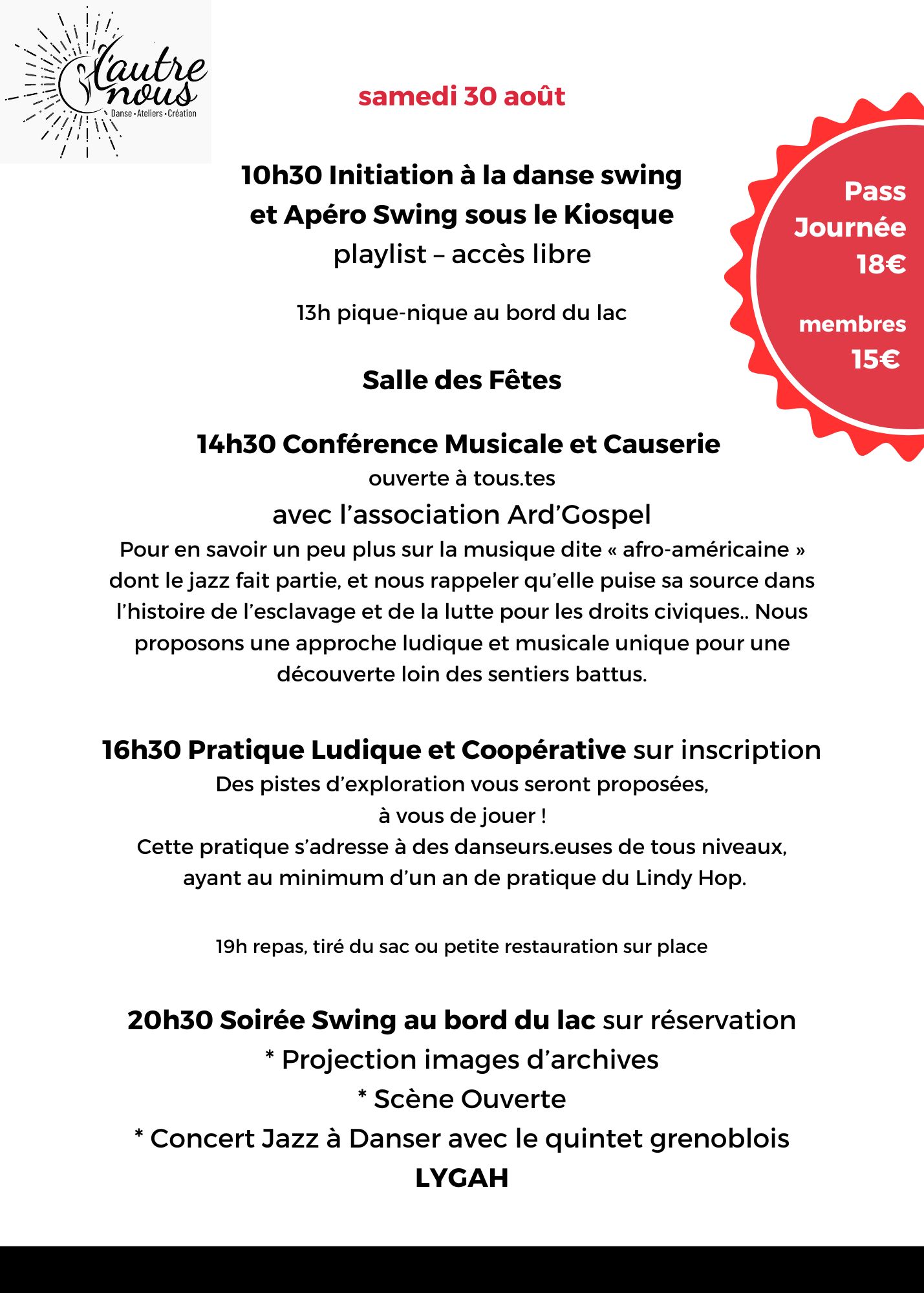 Programme de la 2ème édition de la journée 