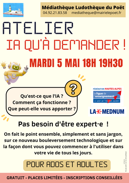 IA qu'à demander !