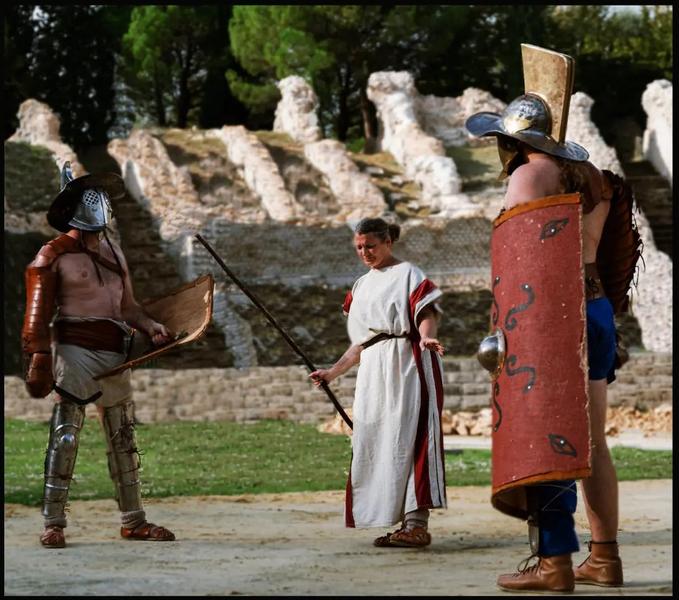 Atelier de gladiateur