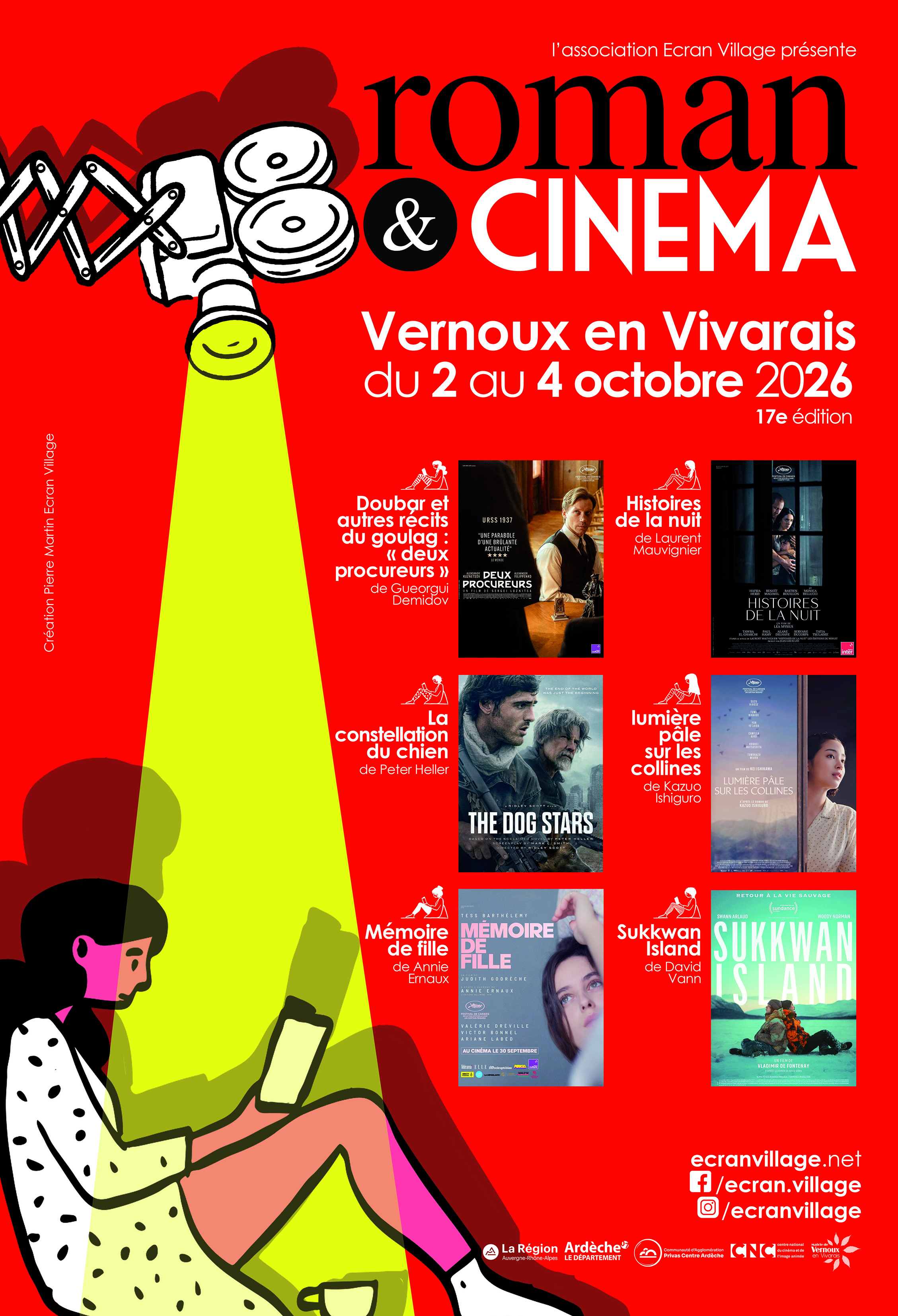 Affiche de la 17ème édition du festival