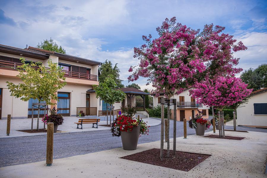 Salle de réception au coeur du village de gîtes