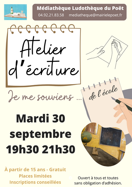 - © Médiathèque Ludothèque du Poët - © Médiathèque Ludothèque du Poët