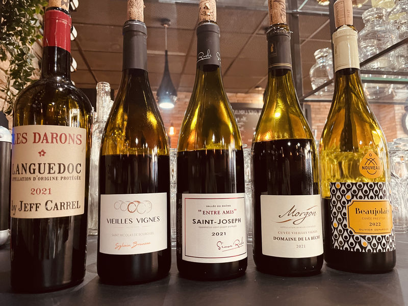 carte de vin