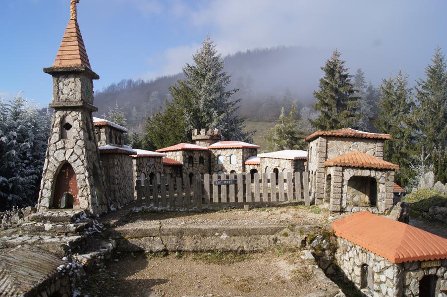 Village miniature au Col du Buisson
