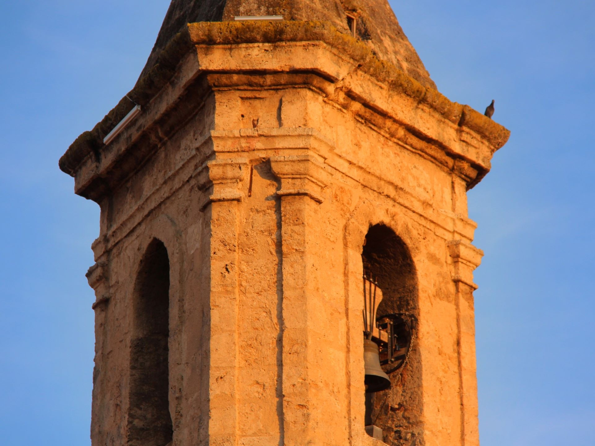 Chapelle et clocher triangulaire de St Jerome de l'Observance