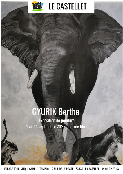 Gyurik Berthe - exposition de peinture_Le Castellet