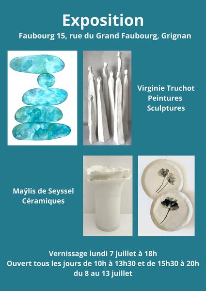 Exposition de peintures, sculptures et céramiques - Grignan