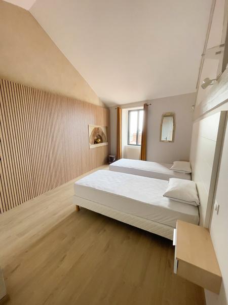 Chambre lits simples