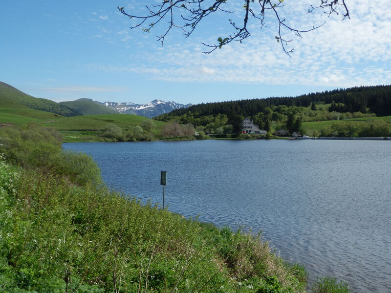 Site de pêche du lac de Guéry au Mont-Dore