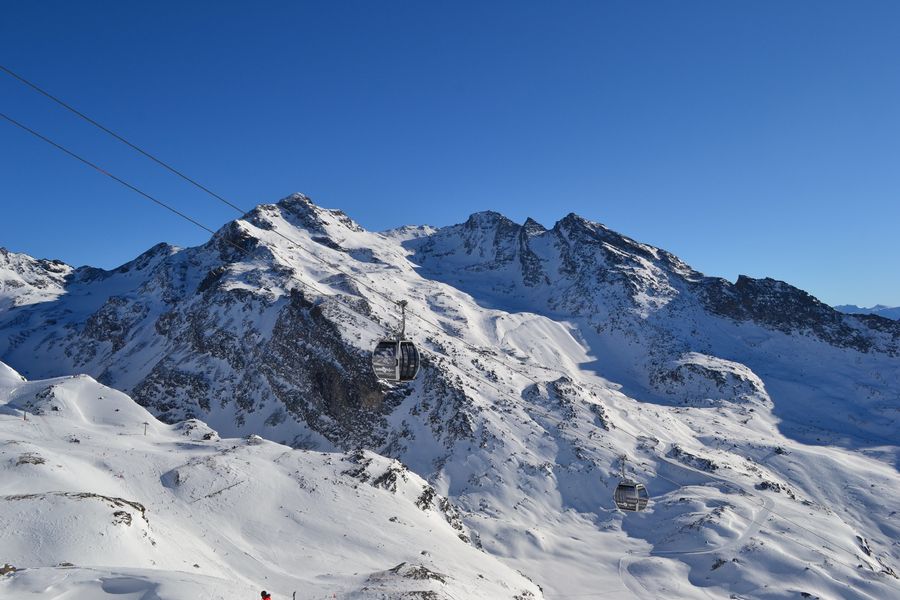 En route pour la Cime Caron