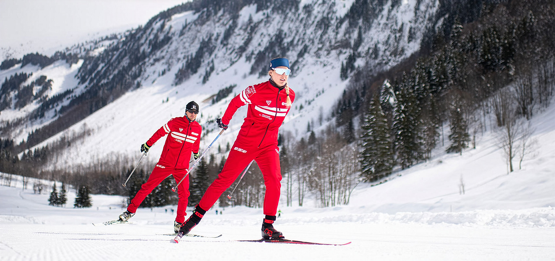 Le Nordic cross, test chronométré