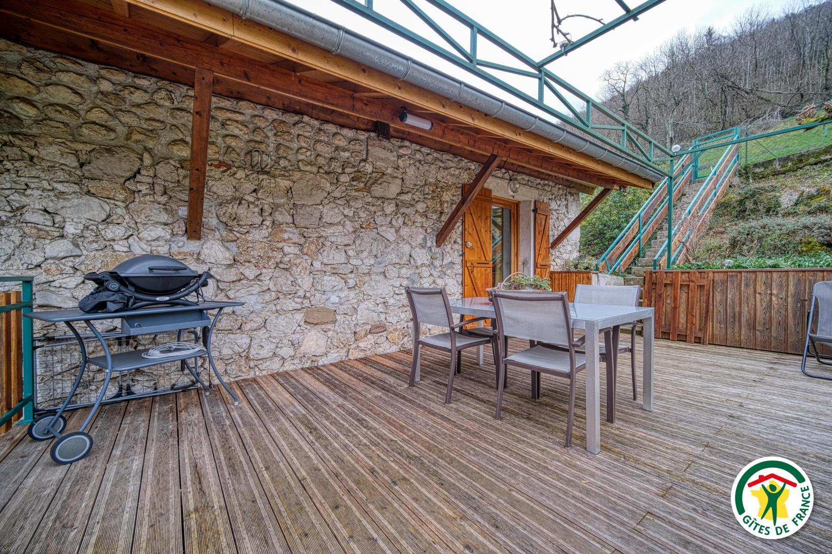 La terrasse sécurisée
