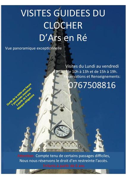 Visite guidée du clocher d'Ars-en-Ré