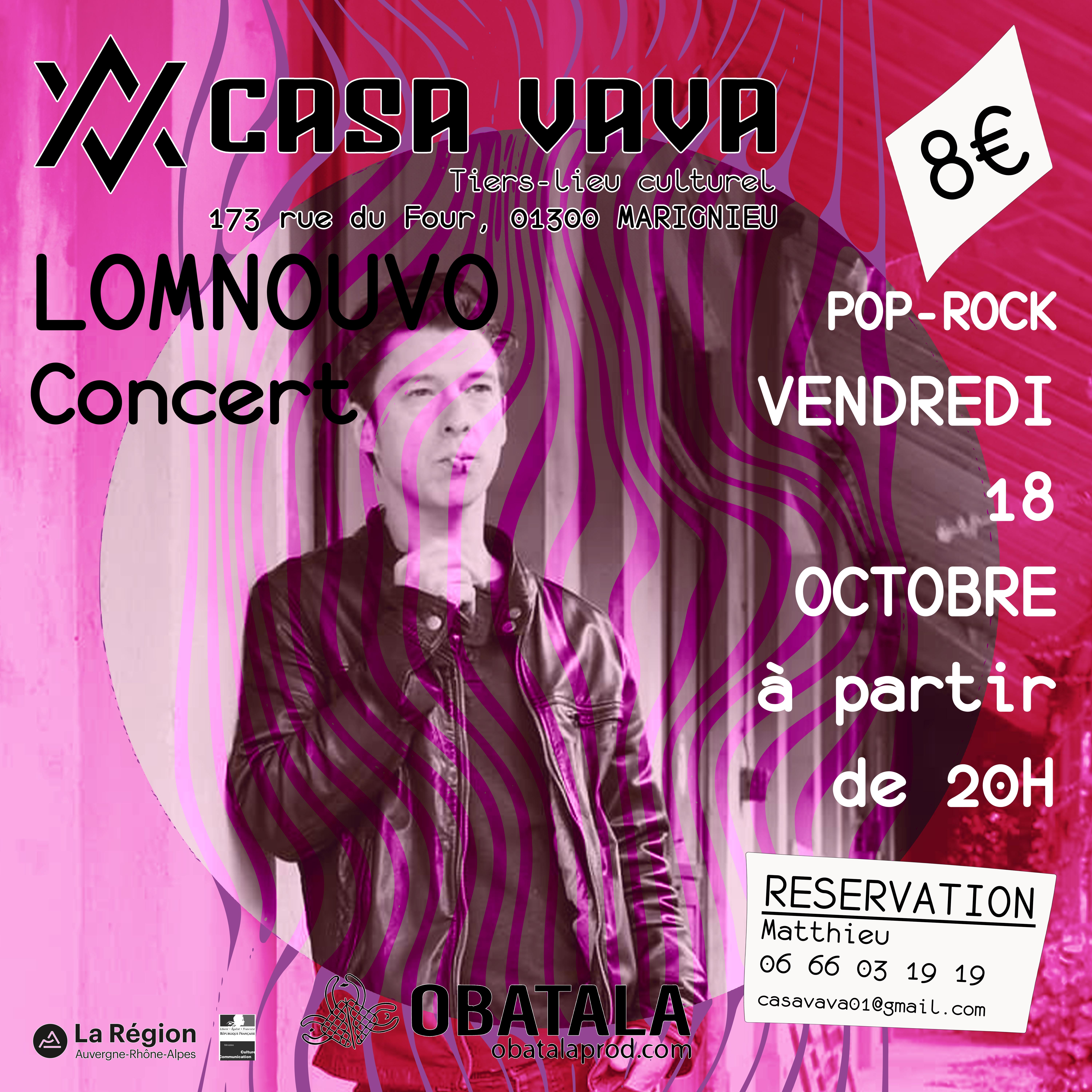 Concert de "Lomnouvo"" à la Casa Vava