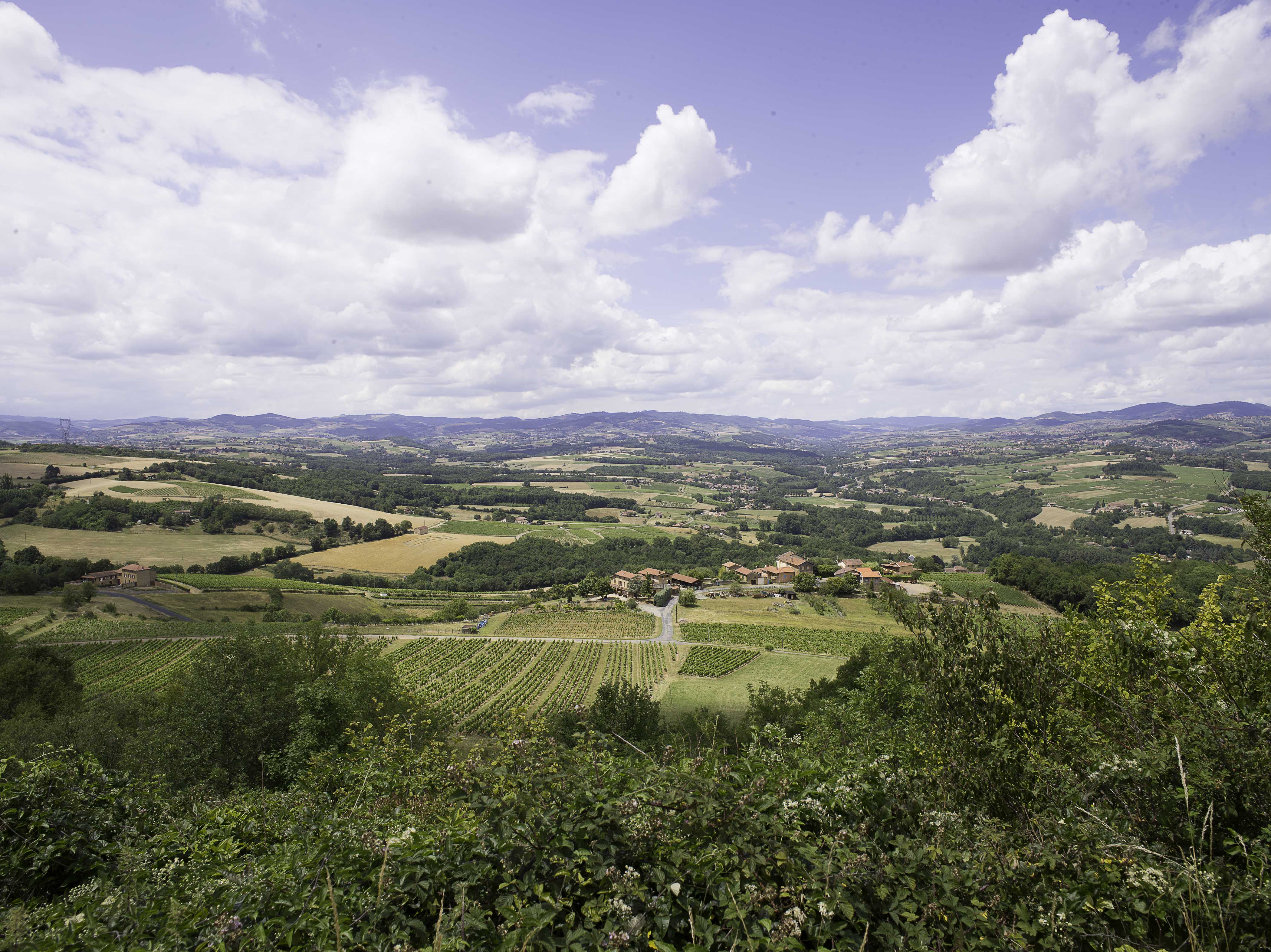 Vue depuis les Carrières de Glay