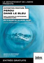Exposition peinture perdu dans le bleu_Le Bourg-d'Oisans
