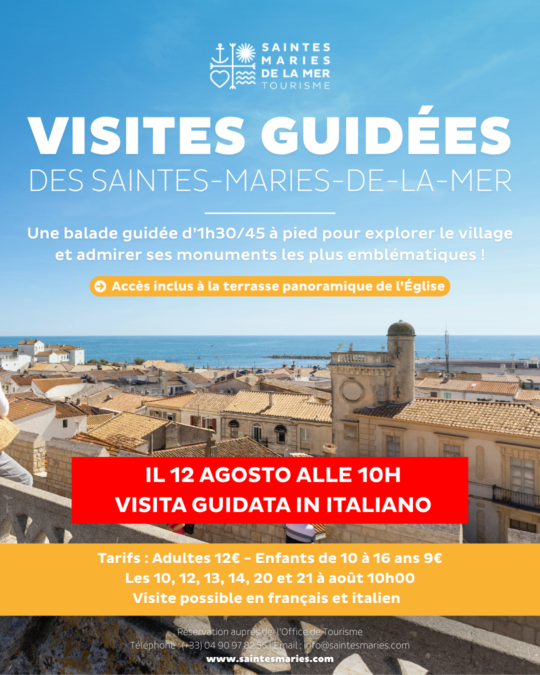 Visite guidée des Saintes-Maries-de-la-Mer