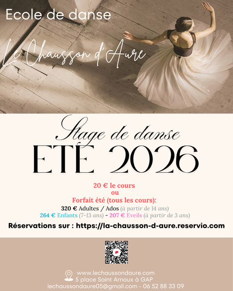 Stage de danse classique