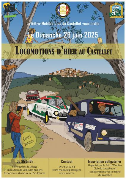 Locomotion d'hier au Castellet_Le Castellet