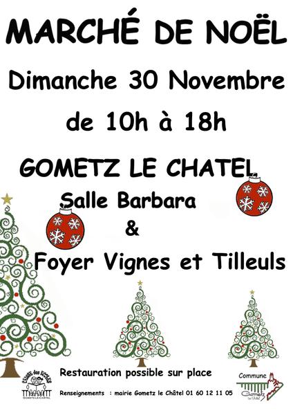 Marché de Noël - Gometz-le-châtel 